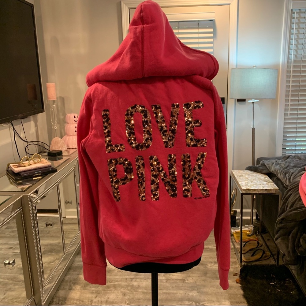 Pink by Victoria’s Secret zip up hoodie